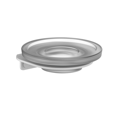 Мыльница нержавеющая сталь,NOA белый матовый IDDIS NOAWTG0i42 для ванной комнаты. Фото