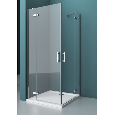 Душевой угол BELBAGNO KRAFT-AH-22-120/80-C-Cr-R. Фото