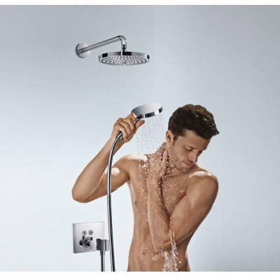 Верхний душ Hansgrohe Raindance Select 2jet хром 26466000. Фото