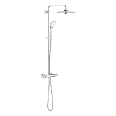 GROHE 27615002 Euphoria 260 Душевая система с термостатом для душа, 9.5 л/мин, хром (замена 27615001). Фото