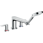 Смеситель Hansgrohe Talis E на край ванны, на 4 отверстия 71748000, хром. Фото