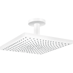 Верхний душ Hansgrohe Raindance E 300 1jet с потолочным подсоединением 26250700, матовый белый Верхний душ Hansgrohe Raindance E 300 1jet с потолочным подсоединением 26250700, матовый белый. Фото