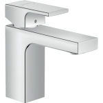 Смеситель для раковины без сливного набора Hansgrohe Vernis Shape 100 71569000 хром. Фото