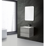 Тумба под раковину подвесная BELBAGNO KRAFT-900-2C-SO-CG Cemento Grigio Тумба под раковину подвесная BELBAGNO KRAFT-900-2C-SO-CG Cemento Grigio. Фото