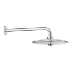 GROHE Верхний душ с душевым кронштейном 38 см Grohe Euphoria 260 SmartContro 26458000 хром. Фото