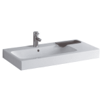 Раковина GEBERIT Icon 90x48 124190000 полка справа Раковина GEBERIT Icon 90x48 124190000 полка справа. Фото