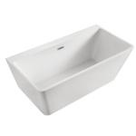 Ванна акриловая Azario OXFORD 1700х830х650, пристенная, в комплекте с сифоном и металлической рамой OXF17083. Фото