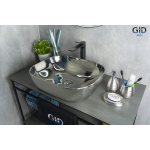 Раковина накладная GID D1302h009 50х40 53304 Хром Раковина накладная GID D1302h009 50х40 53304 Хром. Фото