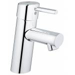 GROHE 2338510E Concetto Смеситель однорычажный для раковины, гладкий корпус, с энергосберегающим картриджем - подача холодной воды при центральном положении рычага. Фото