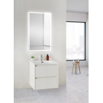 Тумба под раковину подвесная BELBAGNO KRAFT 39-500/390-2C-SO-BO Bianco Opaco Тумба под раковину подвесная BELBAGNO KRAFT 39-500/390-2C-SO-BO Bianco Opaco. Фото