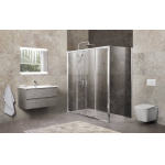 Душевой угол BELBAGNO Unique UNIQUE-AH-21-150/180-80-P-Cr. Фото