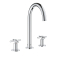 GROHE 20008003 Atrio New Смеситель двухвентильный для раковины на 3 отверстия, монтаж на бортик, крестобразная ручка, размер M. Фото