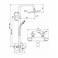Душевая система IDEAL STANDARD IdealRain Eco A6426AA. Фото
