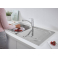 Набор для кухни: мойка для кухни GROHE 31565SD0 K300, нержавеющая сталь и смеситель GROHE 31565SD0 Eurosmart Смеситель для мойки. Фото