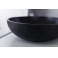 Раковина ACQUABELLA COLEZZIONI 58х38 LAVABO_ON-TOP_OVAL_SLATE_NEGRO. Фото