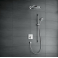 Термостат с двумя запорными вентилями Hansgrohe ShowerSelect 15763000. Фото