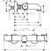 Термостат для ванны Hansgrohe Ecostat 1001 CL 13201000. Фото