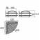 Полка угловая проволока стальная 06 Milardo 206WC00M44 для ванной комнаты. Фото