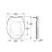 Сиденье GROHE Bau Ceramic 39492000. Фото