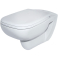 Унитаз подвесной с сиденьем DURAVIT D-Code Rimless SET 45700900A1. Фото