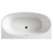 Ванна акриловая Azario Cambridge 1800X880X580, пристенная, в комплекте с сифоном и металлической рамой. Фото