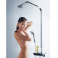 Душевая стойка Hansgrohe Raindance Select Showerpipe белый/хром 27112400. Фото