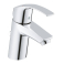 GROHE 33265002 Eurosmart 2015 Смеситель однорычажный для раковины со сливным гарнитуром, S-size. Фото